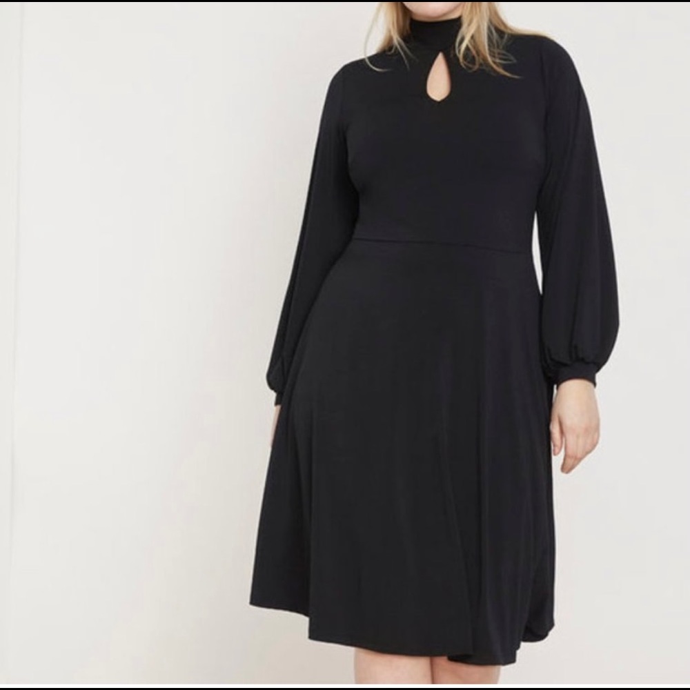Black keyhole dress worn once